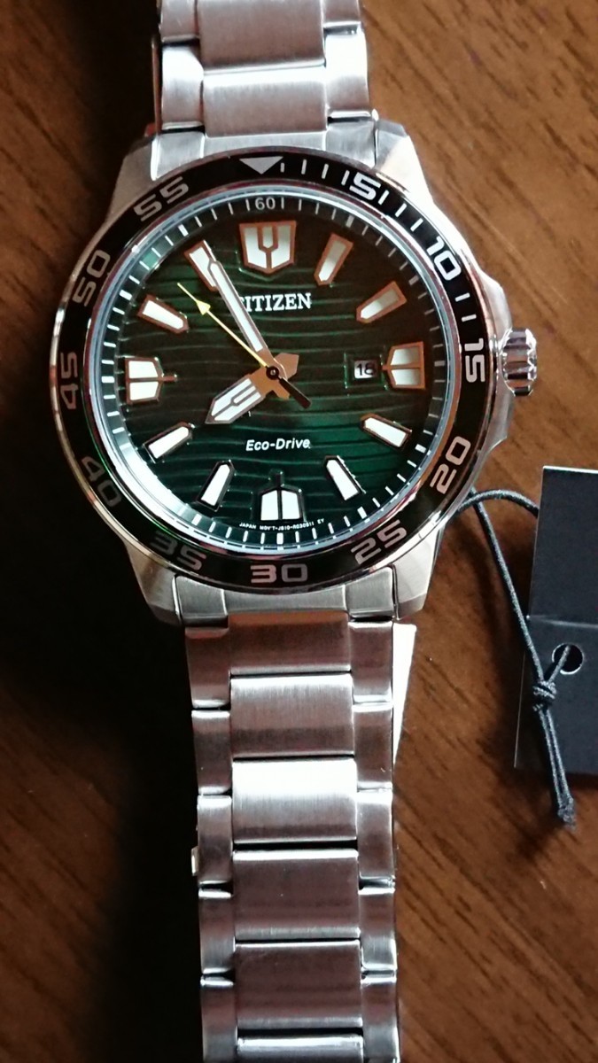 新着商品 CITIZEN、AW1526-89X、光発電、エコドライブ、ソーラー