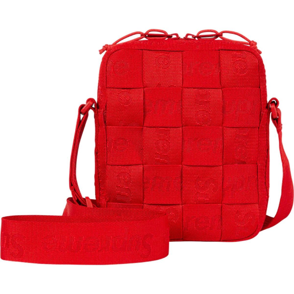 新品】Supreme 2023SS Woven Shoulder Bag RED レッド 赤|PayPayフリマ