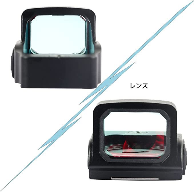 ZZ ET EFLXタイプ レプリカ ミニドットサイト ダットサイト 20mm ZZ ET EFLXタイプ レプリカ ミニドットサイト ダットサイト 20mm
