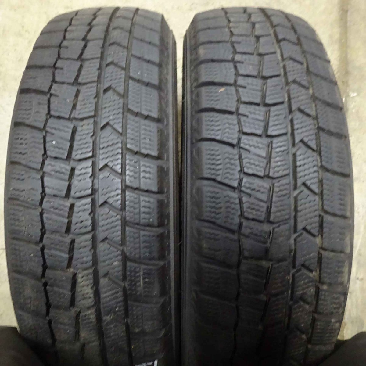 冬4本SET 会社宛 送料無料 155/65R13 73Q ダンロップ WINTER MAXX WM02 2021年製 ライフ オッティ モコ ルークス AZ-ワゴンeKワゴ NO,E3024_画像4