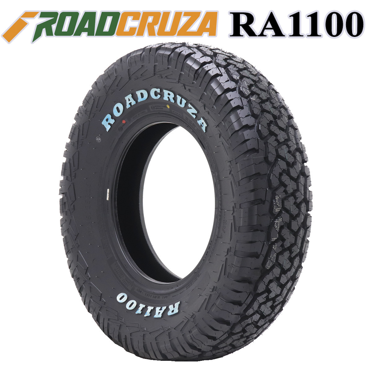 2023年製 新品 4本価格 会社宛 送料無料 265/70R16 夏 ROADCRUZA RA1100 ホワイトレター OWL ランクル プラド サーフ パジェロ NO,SH226_画像3