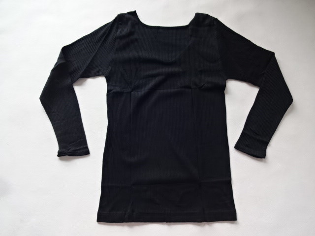 F / Cecilene セシール 8分袖 Tシャツ ブラック Lサイズ / 未使用自宅保管品 2_画像10