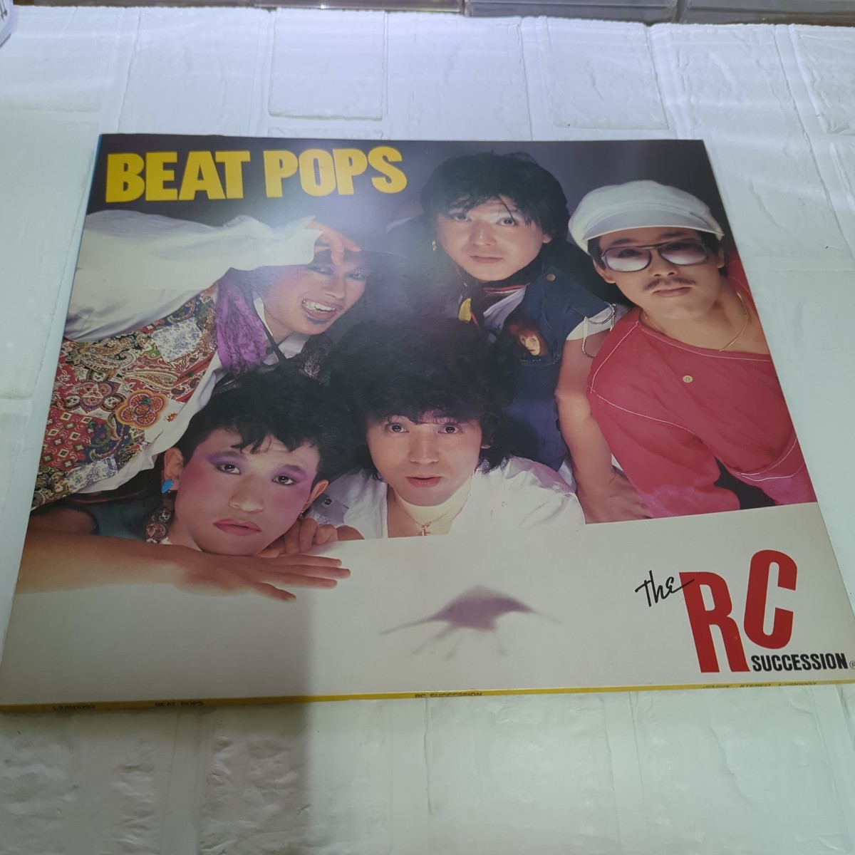 RCsakseshon beet pops record special jacket poster attaching 