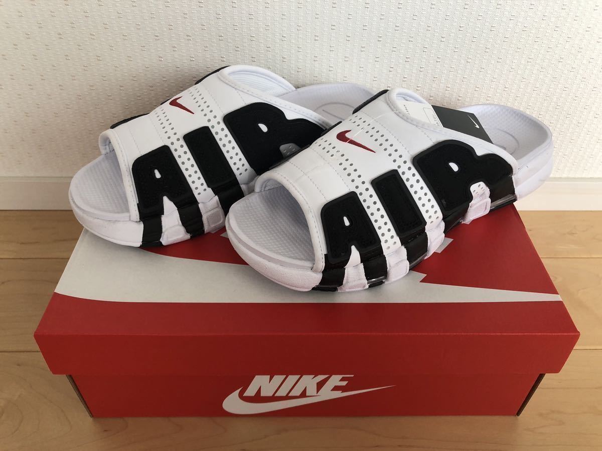 ☆新品 国内正規品NIKE AIR MORE UPTEMPO SLIDE ナイキ エア モア