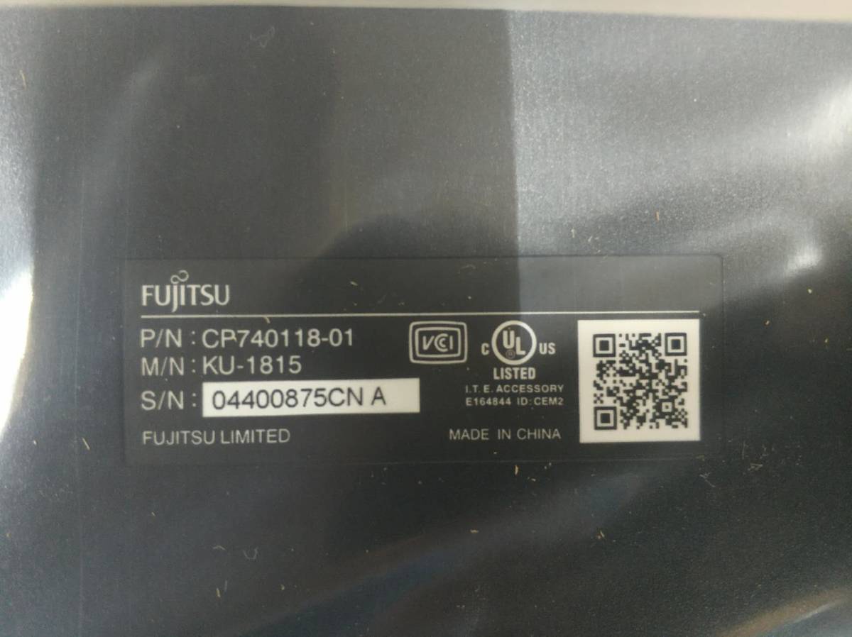 ★新品未使用★【送料込】富士通/FUJITSU USB/日本語/コンパクトキーボード/CP740118-01 KU-1815/純正/軽量_画像6