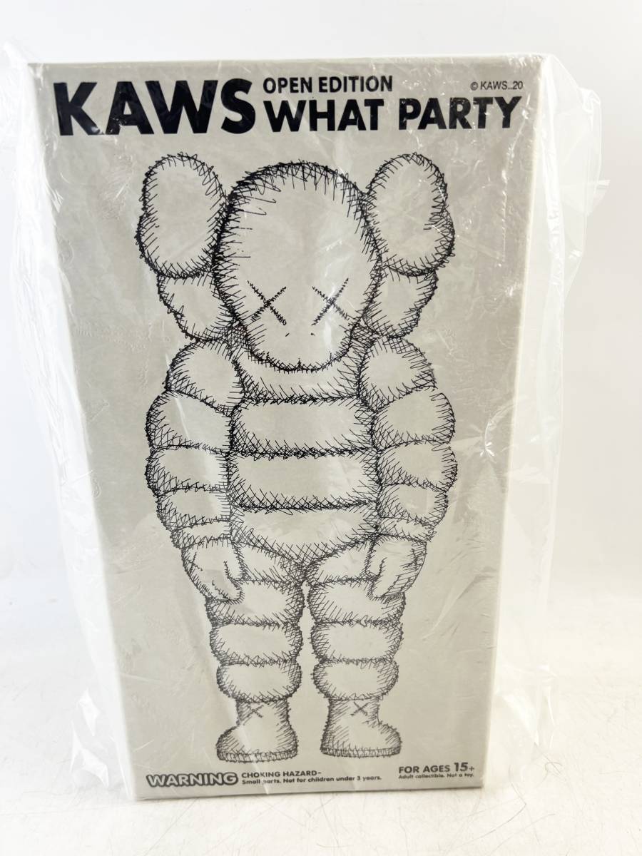 未開封　KAWS WHAT PARTY WHITE | ホワイト 白 フィギュア TOKYO FIRST MEDICOMTOY メディコムトイ カウズ KYNE Tide SUPREME　正規品_画像2