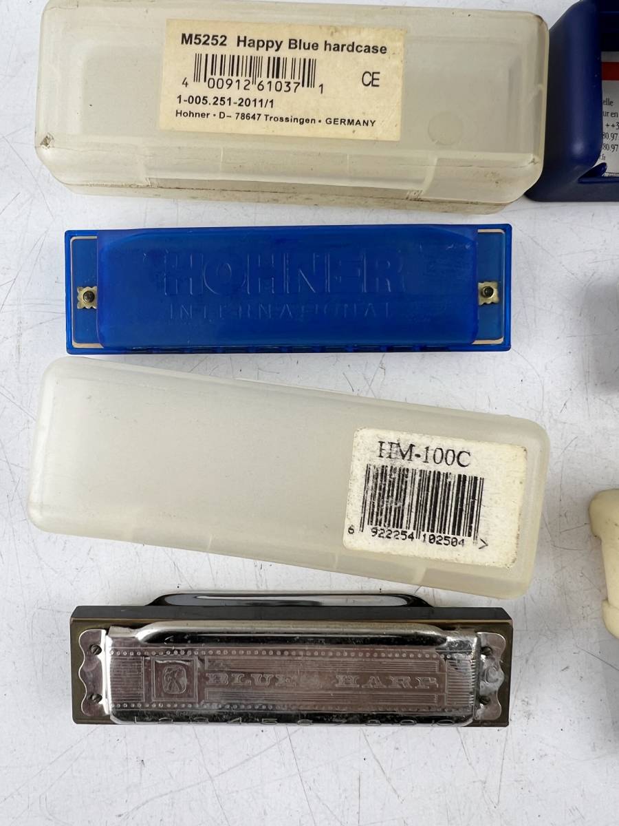 ハーモニカ まとめ 1円~ HOHNER 10ホールハーモニカ Blues Harp