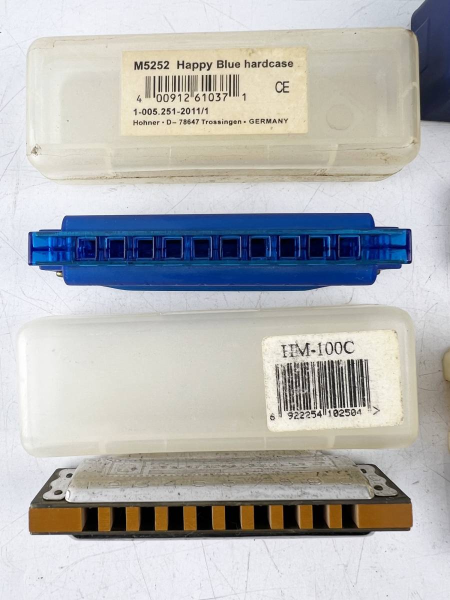 ハーモニカ まとめ 1円~ HOHNER 10ホールハーモニカ Blues Harp