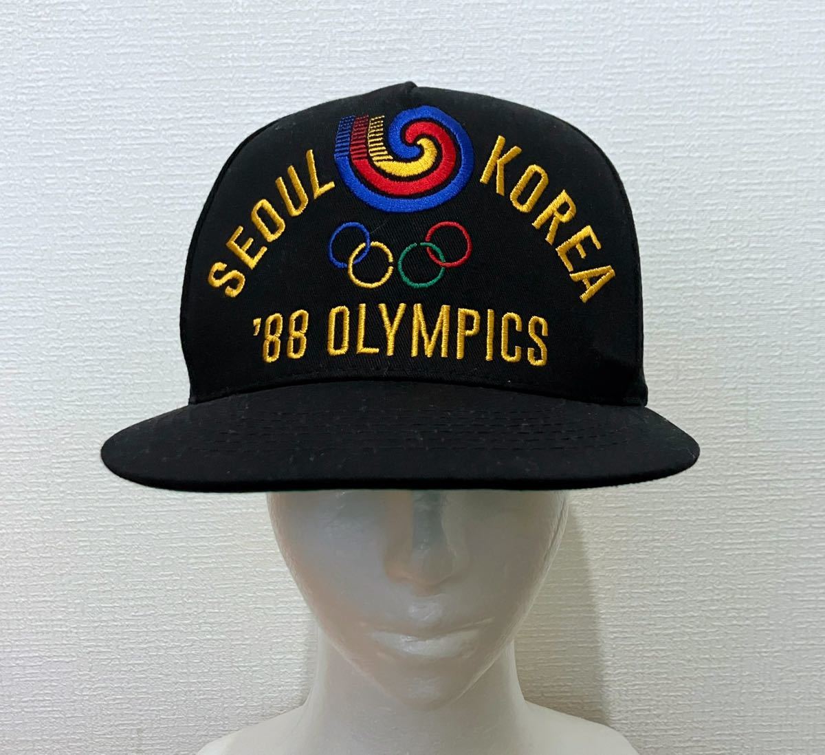 【美品】G-DRAGON 1988年 ソウル オリンピック 記念キャップ 帽子 SEOUL OLYMPICS ヴィンテージの画像1