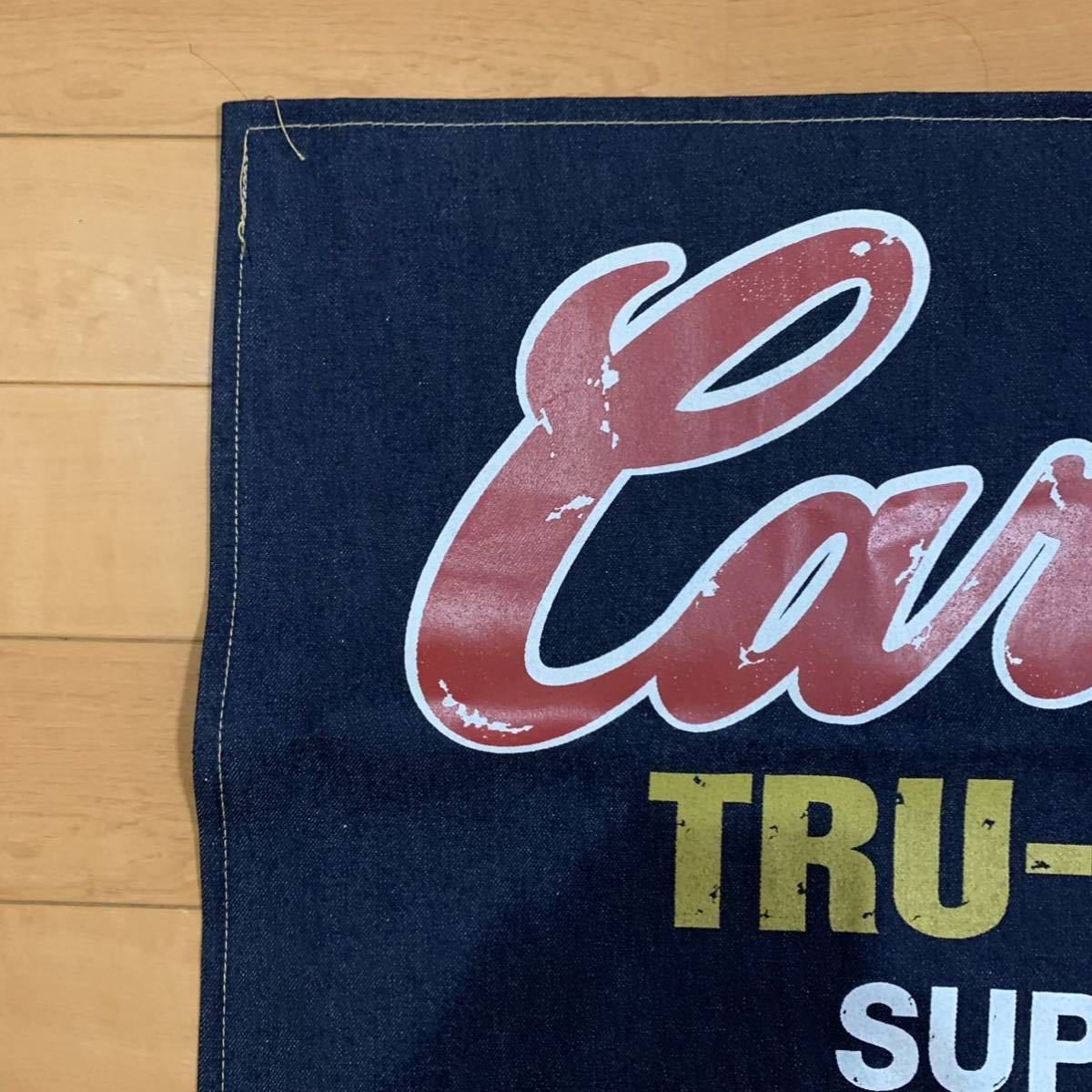希少 未使用 美品 Carhartt カーハート デニムバナー タペストリー 壁掛け ポスター インテリア ディスプレイ オブジェ 1 送料無料