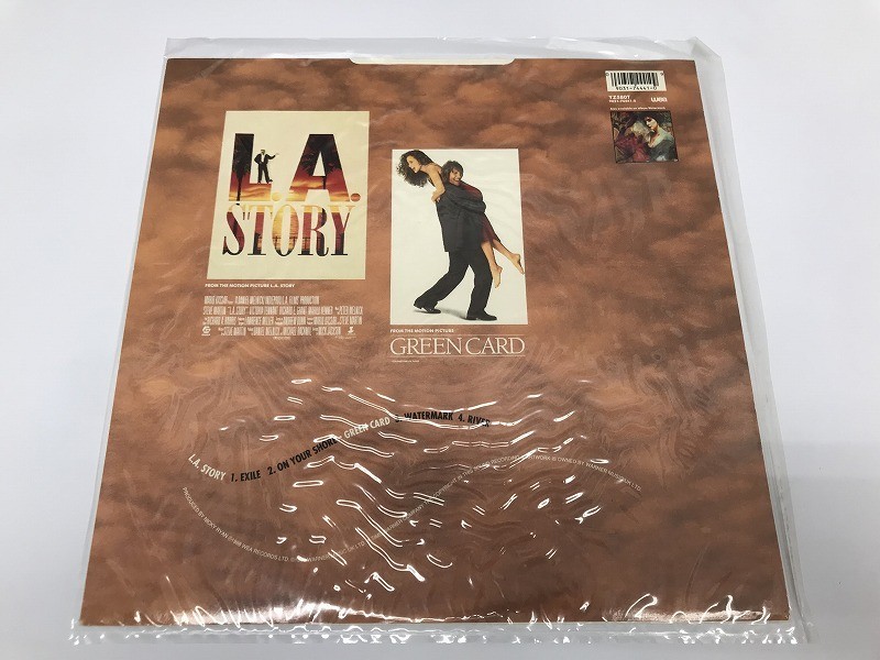 CG585 Enya / Exile Featuring Music From The Motion Pictures 'L.A. Story' & 'Green Card' 9031-74441-0 【LP レコード】 613_画像2
