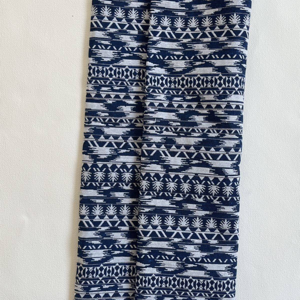 【1メートル】タイ ナーガ族 手織り 布 コットン 生地 Cの画像2