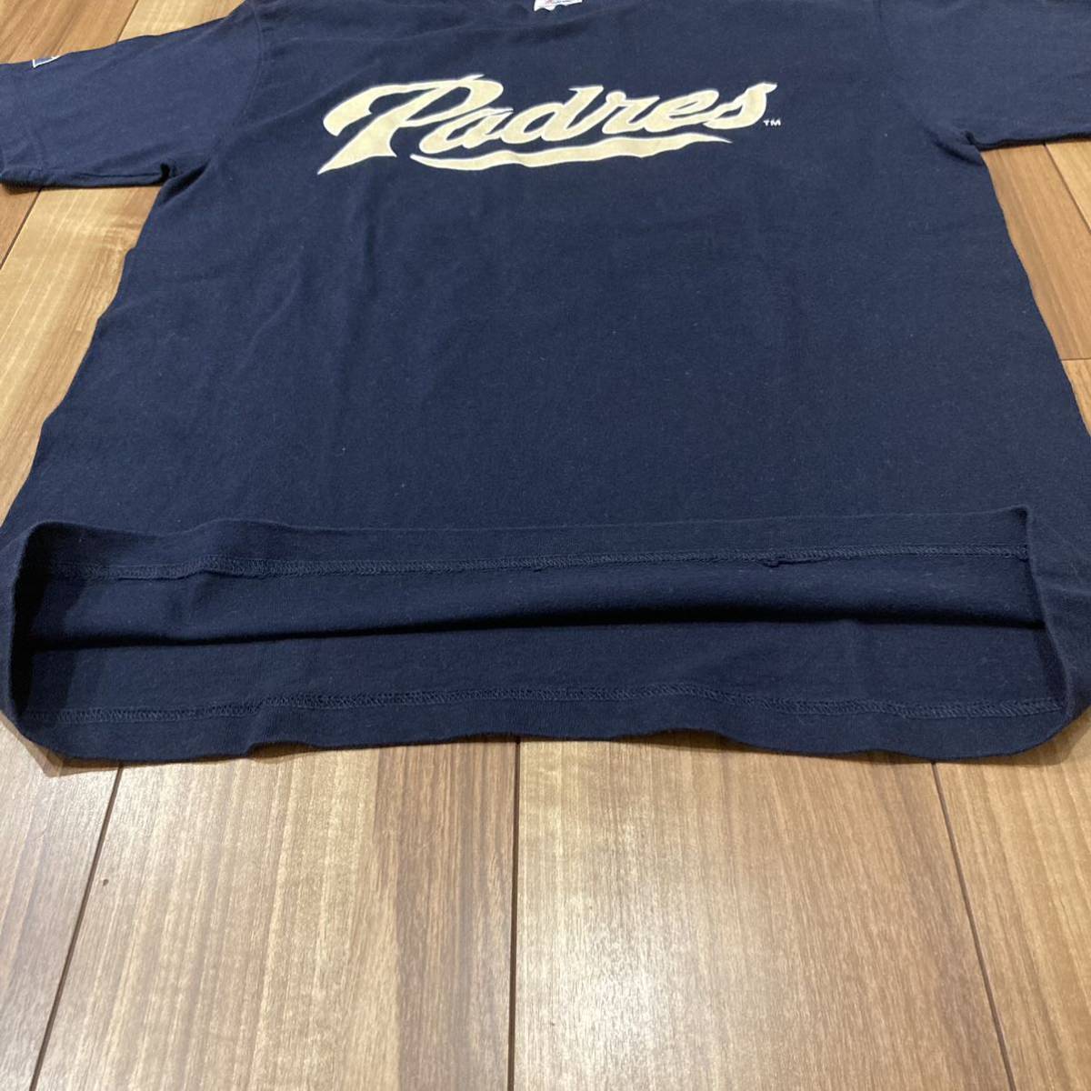 Majestic マジェスティック Padres パドレス Tシャツ 半袖 NLB ベースボール 野球 IGUCHI サイズM 玉mc1706_画像8