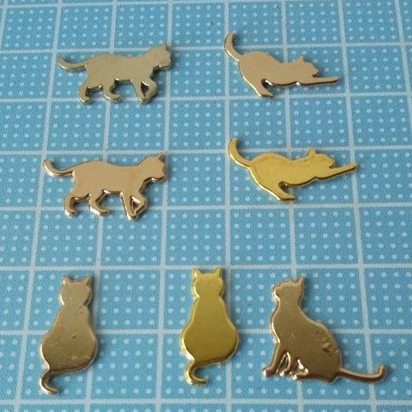 新品 レジンモールド猫/レジン空枠猫/チャーム/封入メタル猫｜Yahoo