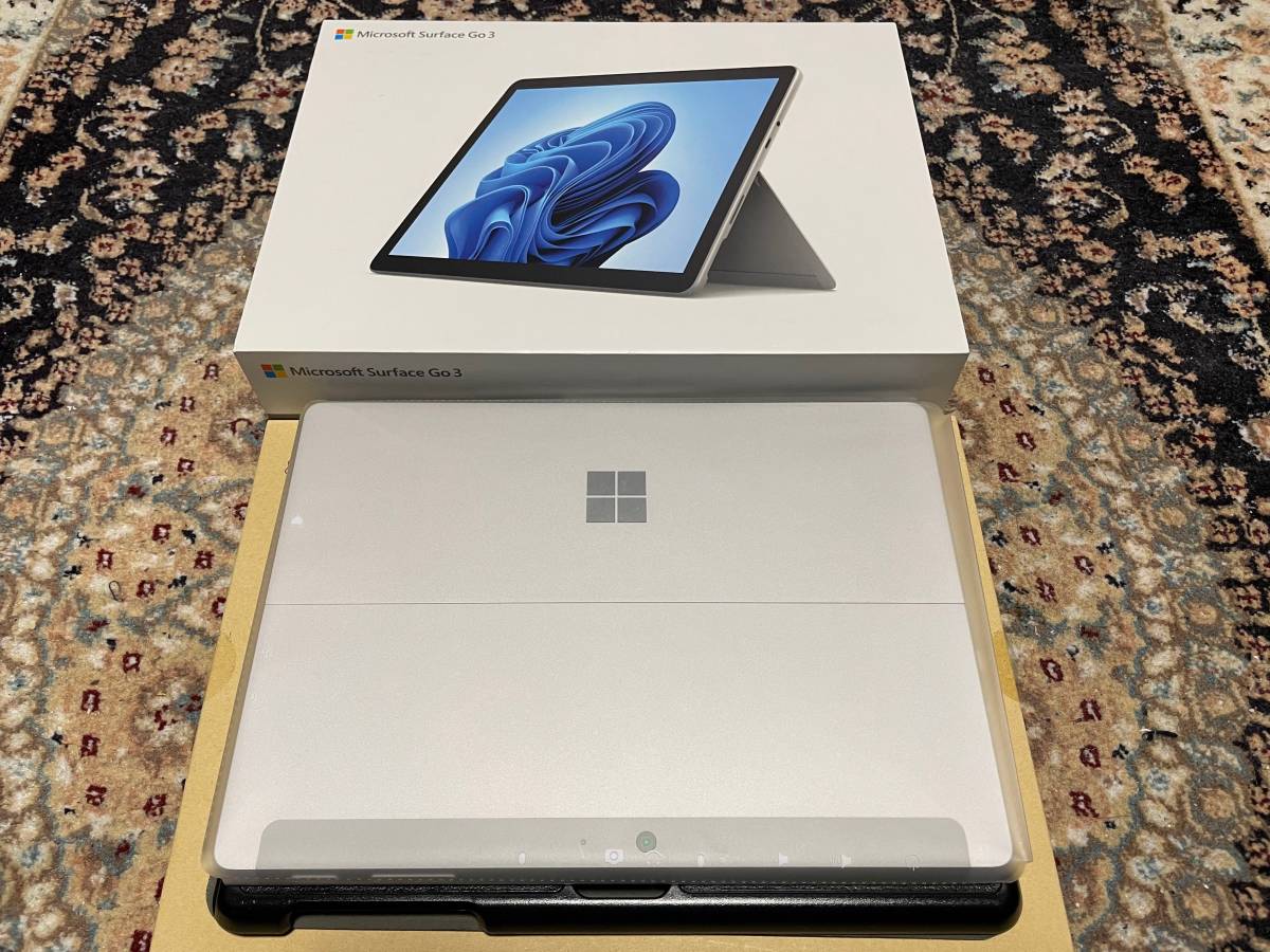 Microsoft Surface Go3 本体 64GB 4GB RAM 8V6-00015 ガラス一枚おまけ