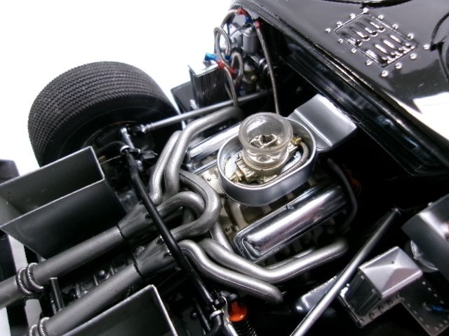 エグゾト 1/18 フォード GT40 Mk.II ワークス プロトタイプ 1966 ブラック (5125-408)の画像8