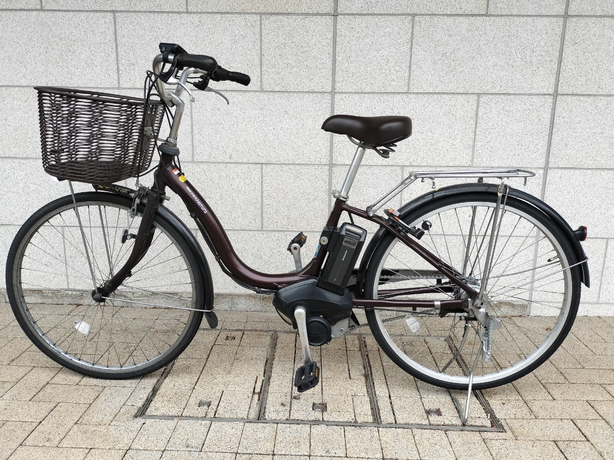 現行型、YAMAHAヤマハ電動アシスト自転車26インチ