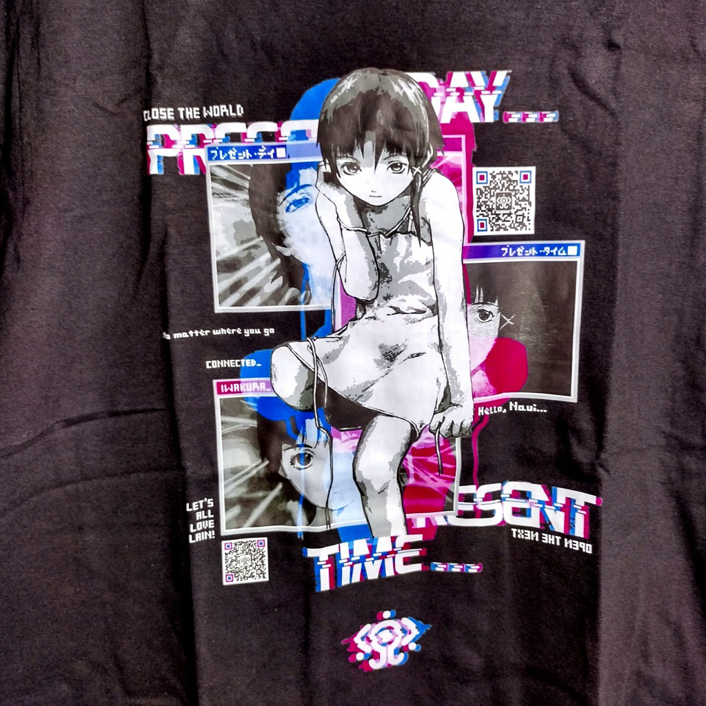serial experiments lain 非売品 ステッカー 玲音