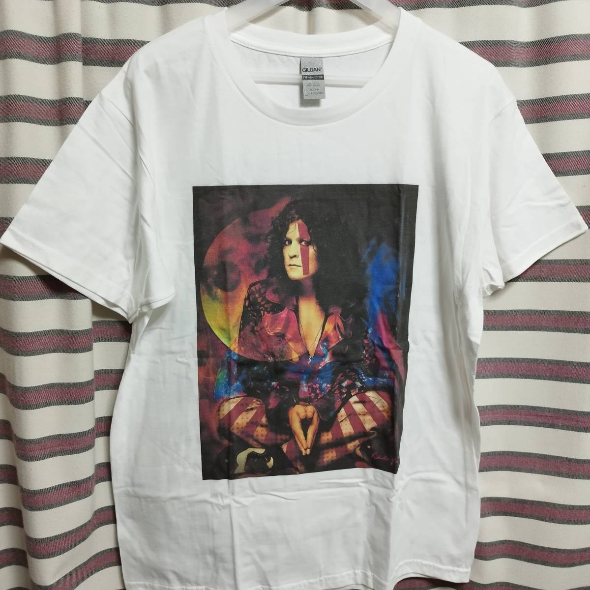 希少柄 Tレックス バンドTシャツ T-REX Lサイズ Marc Bolan マーク