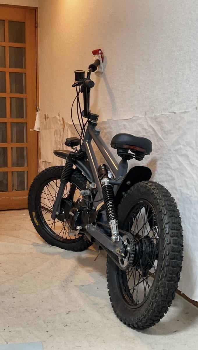 ホンダ カブ BMXカブ オフロード仕様 エンジン実働 書類あり