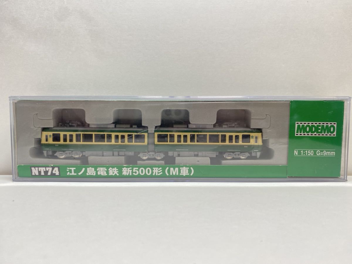 モデモ MODEMO NT74 江ノ島電鉄 新500形(M車)Nゲージ 鉄道模型