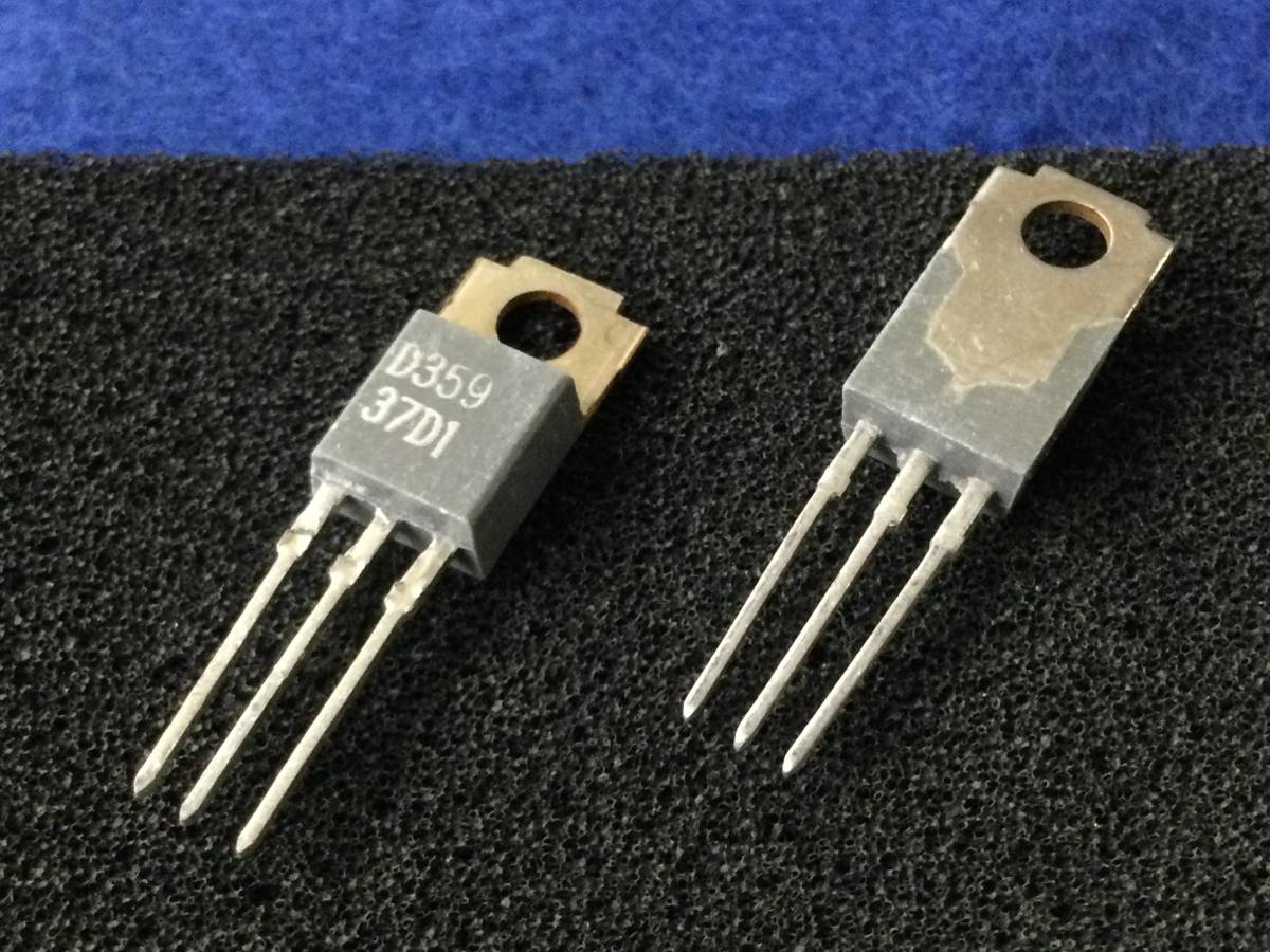 2SD359【即決即送】三菱 トランジタ D359 [5-29-23/300367M] Mitsubishi Transistor ２個_画像1