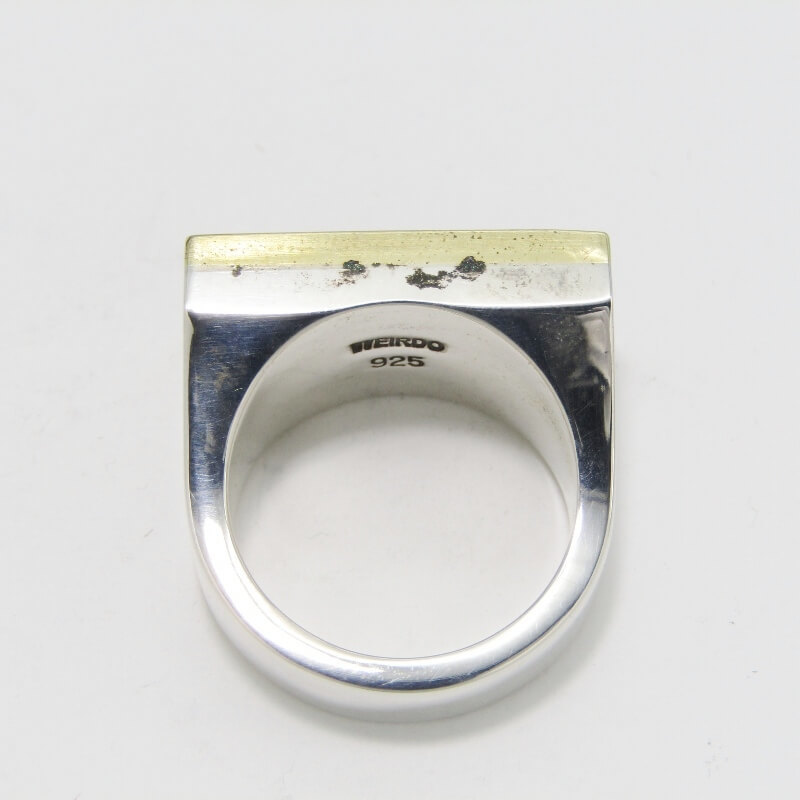未使用 WEIRDO ウィアード リング WJ001 PLAQUE RING プラークリング