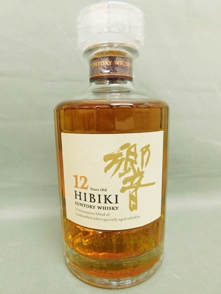 サントリー 響 12年 500ml 意匠カートン 武蔵野富士 化粧箱 未開栓