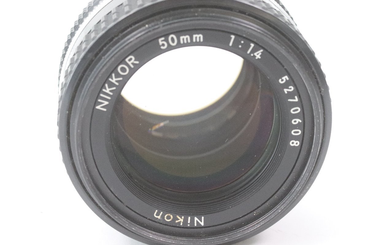 NIKON ニコン NEW FM2 フィルムカメラ 一眼レフ NIKKOR 50mm F1.4 AI-S