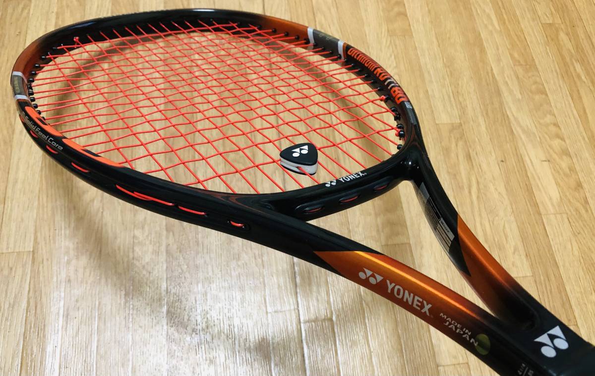 送料無料　極美品　YONEX Ultimum RDTi80 US ヨネックス アルティマム RD チタン80 US　98sq 16×19 SL-３　新品レザーグリップ　REGNA 98_画像2