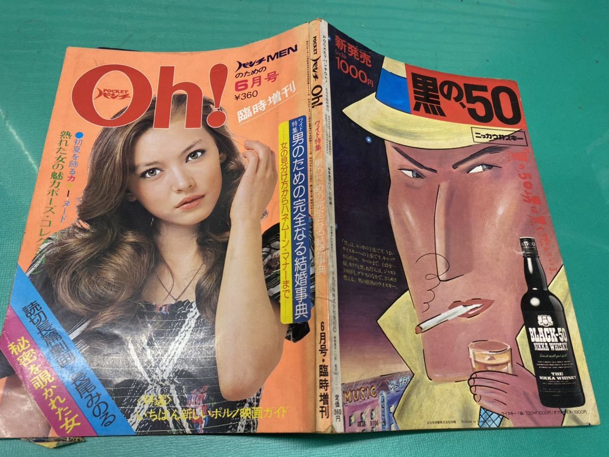 (1387) POCKETパンチ Oh！1975（昭和50）年6月号_画像2