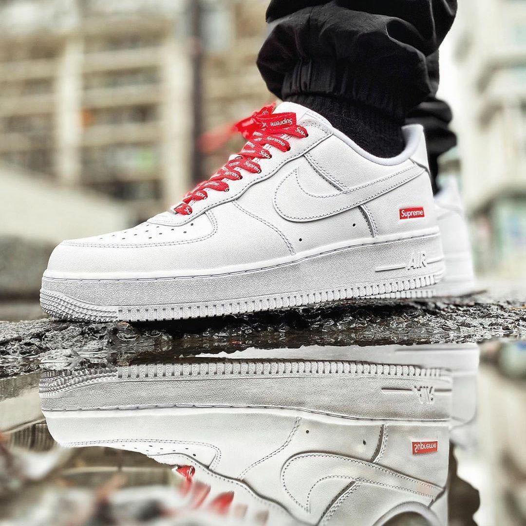 新品/国内正規 27 5cm US9 5 Supreme Nike Air Force 1 Low White