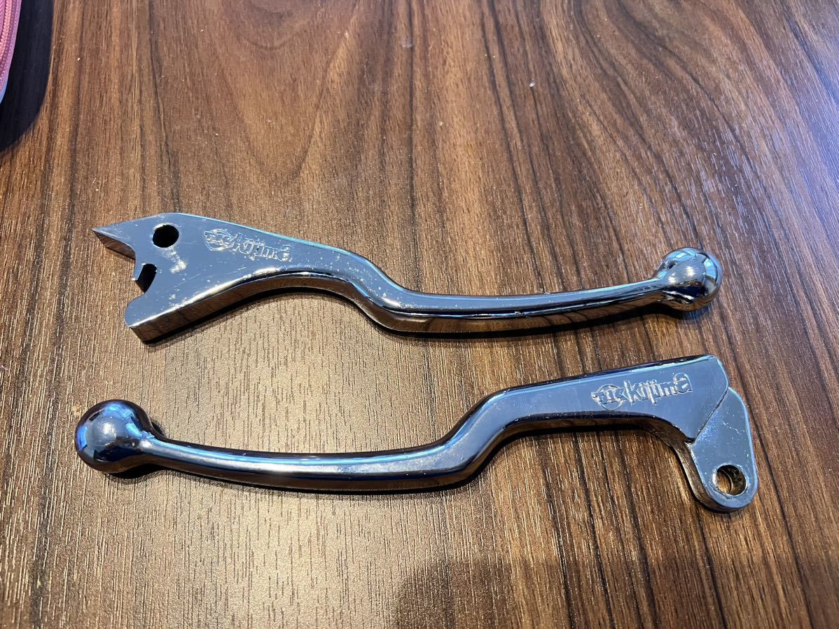 キジマ製 GS400 メッキ クラッチレバー パワーレバー 浮き文字 ※RG250E GSX250E GSX400E GS550 GS750 GT380 GT550 GT750 BEET 希少 当時物 キジマ製 GS400 メッキ クラッチレバー パワーレバー 浮き文字 ※RG250E GSX250E GSX400E GS550 GS750 GT380 GT550 GT750 BEET 希少 当時物