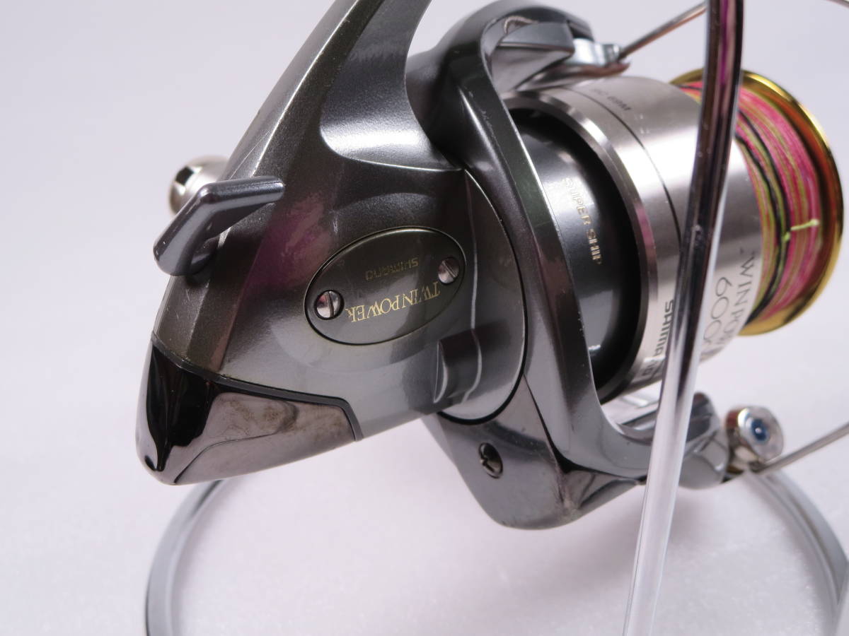 爐【付属品】 シマノ 98 99 ツインパワー 6000 Shimano TWINPOWER 日本製 made in JP ジギング オフショア スピニングリール 1402F_画像9