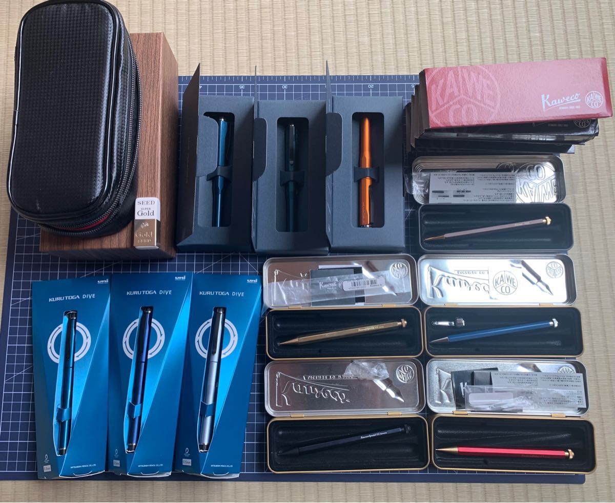 クルトガダイブ全種とカヴェコスペシャル5本セット KURUTOGA クルトガダイブ全種とカヴェコスペシャル5本セット KURUTOGA