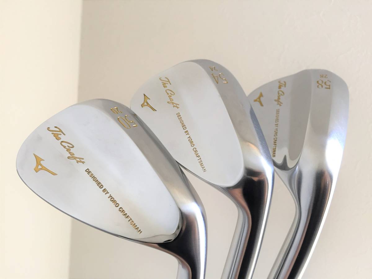 ミズノ MIZUNO クラフト The CRAFT 2023 ウェッジ 3本セット 50 ミズノ MIZUNO クラフト The CRAFT 2023 ウェッジ 3本セット 50