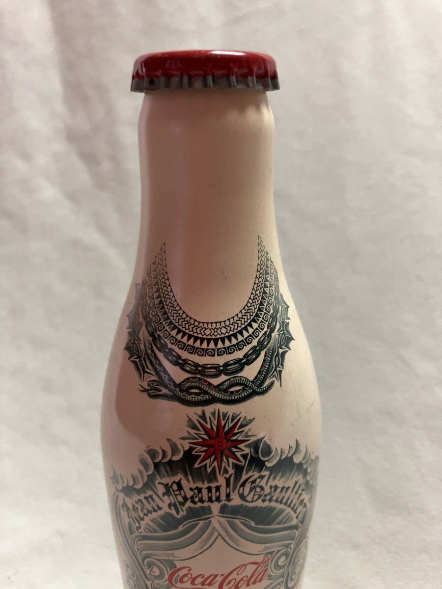 激レア◎Jean Paul Gaultier Coca Colaジャンポールゴルチェ×コカコーラのコラボボトル 未開封 ゴルチエの香水瓶風 タトゥ女性のボディ_バック2