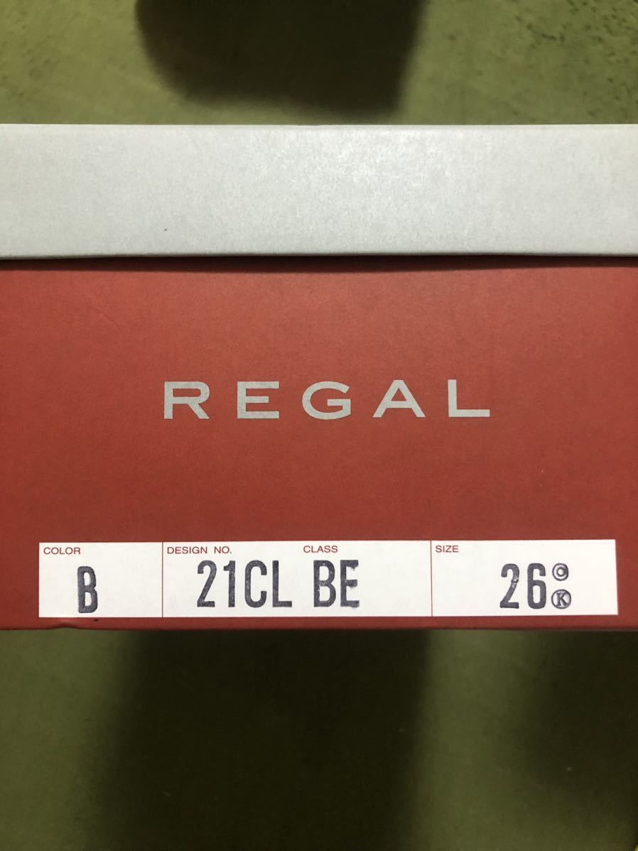 【送料無料】リーガル(REGAL)ビジネスシューズ　21CL BE ブラック 新品箱有り26.0cm_画像10