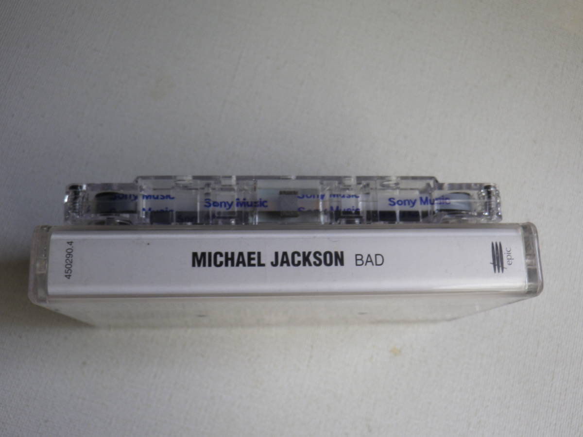 ◆カセット◆マイケルジャクソン MICHAEL JACKSON / BAD 輸入版  中古カセットテープ多数出品中！の画像4