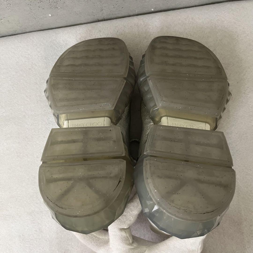 Jimmy Choo ジミーチュウ スニーカー 36 1/2 ダイヤモンドスニーカー