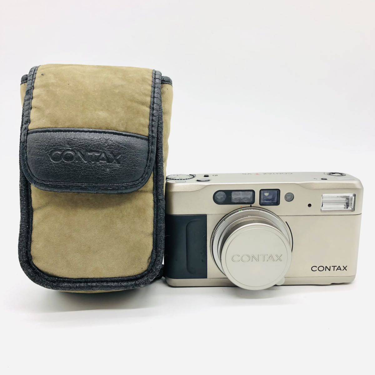 CONTAX△TVS』KA-82 コンタックス コンパクト フィルムカメラ レンズ