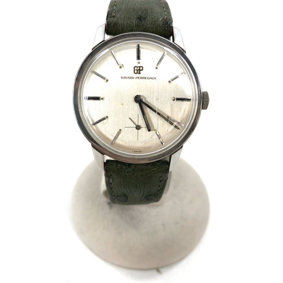 稼働品△GIRARD-PERREGAUX』KA-561ジラールペルゴ 手巻き 腕時計
