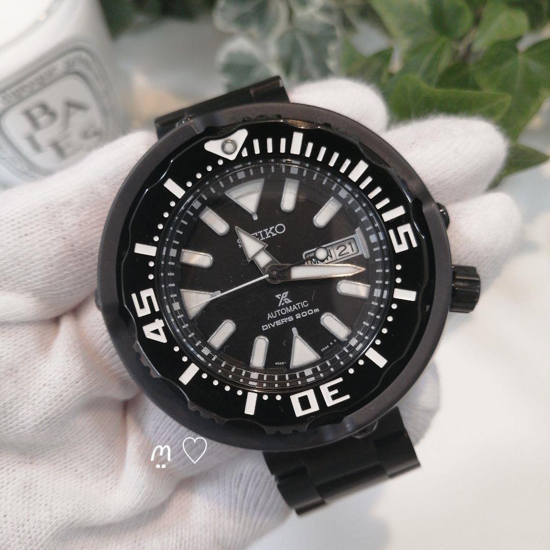 送料無料 SEIKO セイコー プロスペックス Prospex プロダイバーSRPA81 4R36-05S0 ツナ缶 海外モデル 自動巻き オートマチック