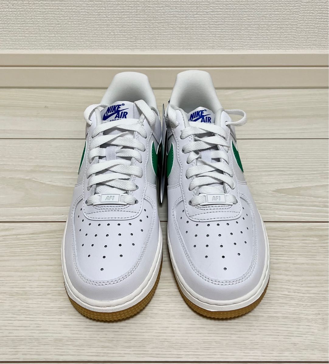NIKE ナイキ AIR FORCE 1 エアフォース1 グリーン ブルー ウィメンズ レディース 23.5cm