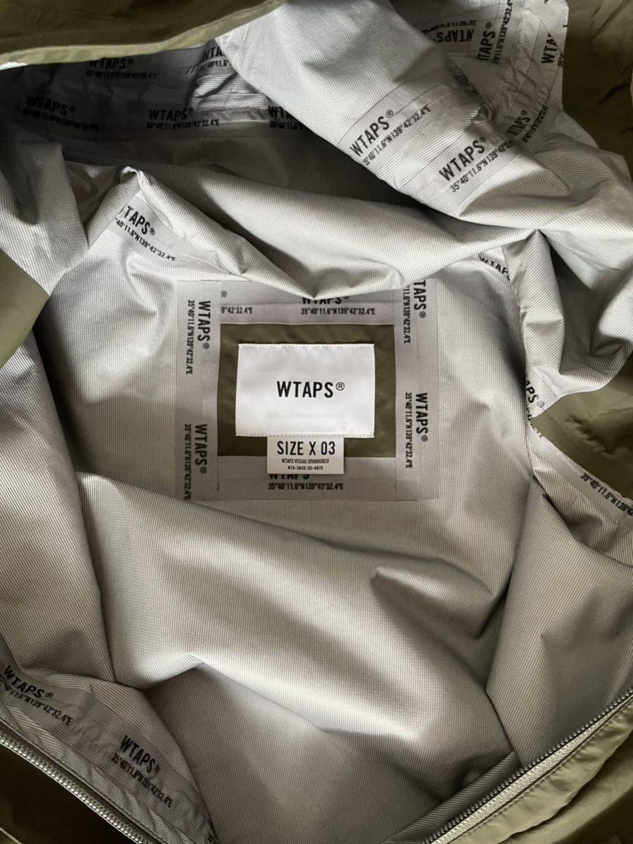 WTAPS ダブルタップス 22SS STOOD/JACKET/NYLON.TAFFETA.3LAYER