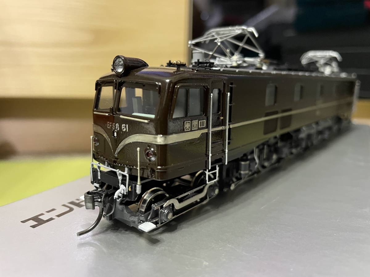 エンドウ ENDO 1/80 16.5 ☆ EF58 89茶塗装 ☆2008年製造 - 機関車 エンドウ ENDO 1/80 16.5 ☆ EF58 89茶塗装 ☆2008年製造 - 機関車