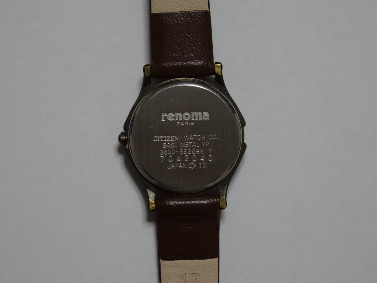 renoma レノマ レディース腕時計 アナログ（クォーツ式）