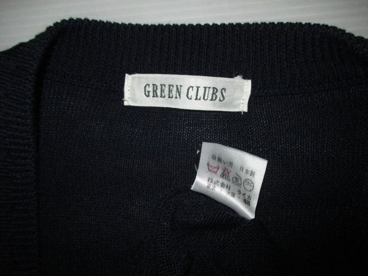 グリーンクラブ GREEN CLUBS　綿100％　刺繍 カーディガン　サイズ 3 　　　（３F　オ　ケ_画像10