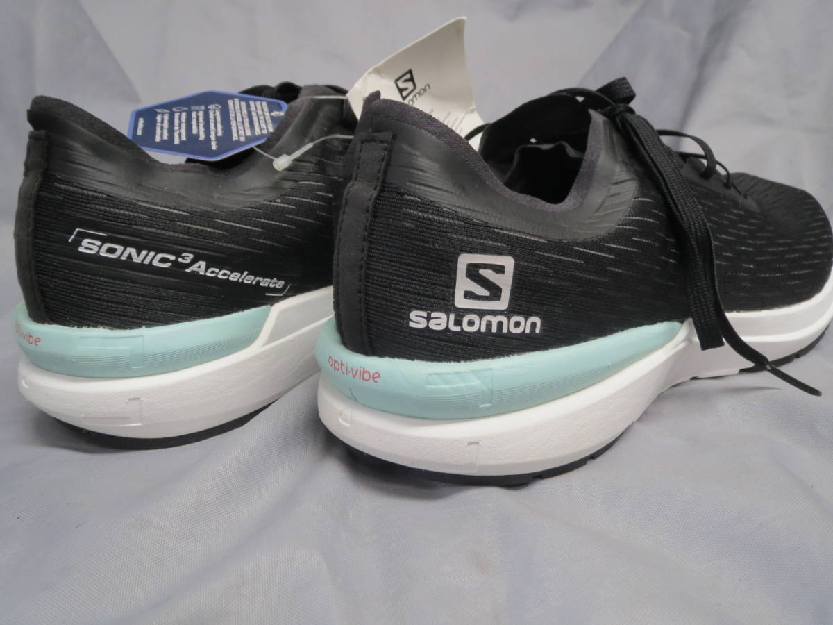 15400 jpy domestic regular goods new goods Salomon Salomon 27.0cm running shoes SONIC 3 ACCELERATE Sonic Axela rate 