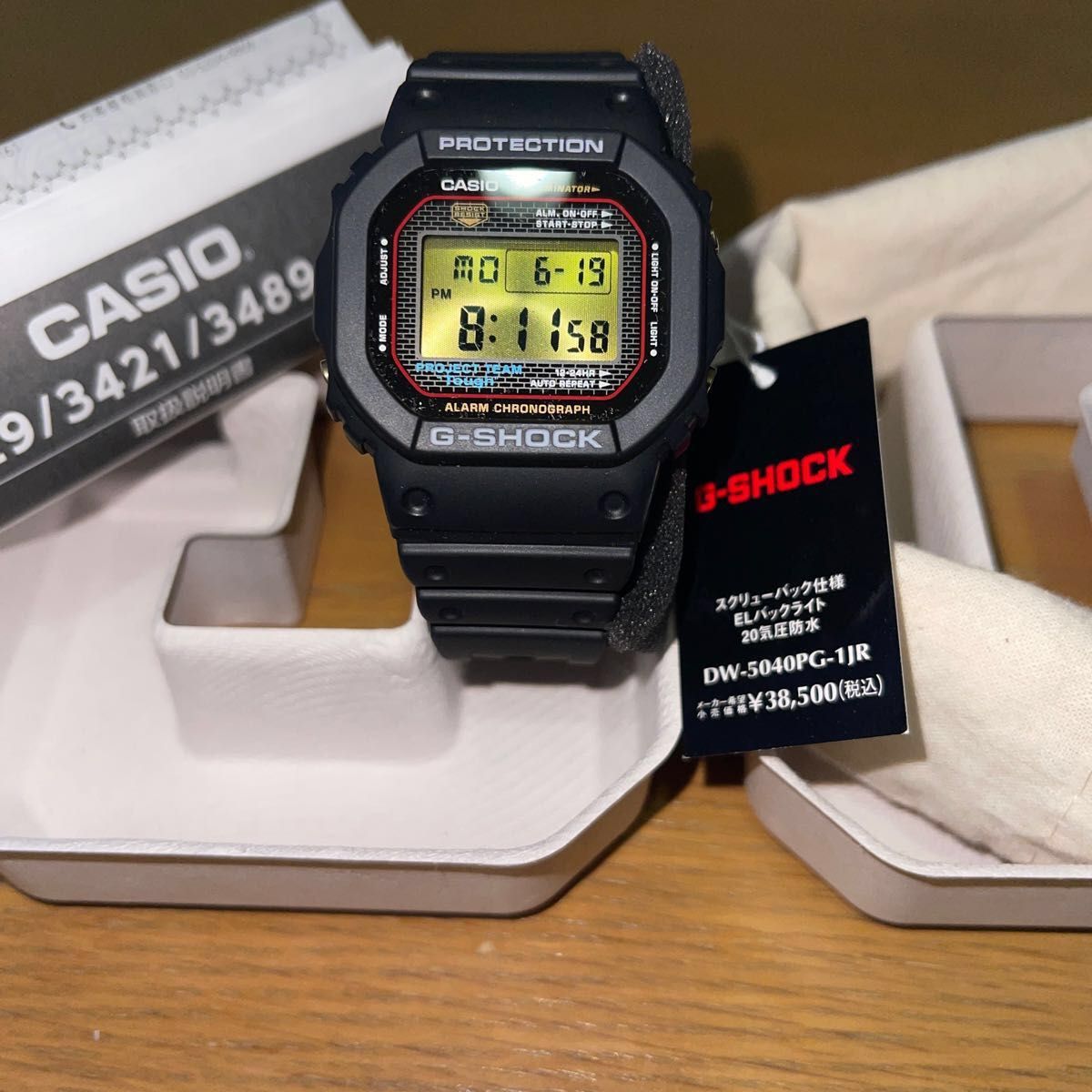 G-SHOCK40周年限定 DW-5040PG-1JR 新品未使用 タグ付き-